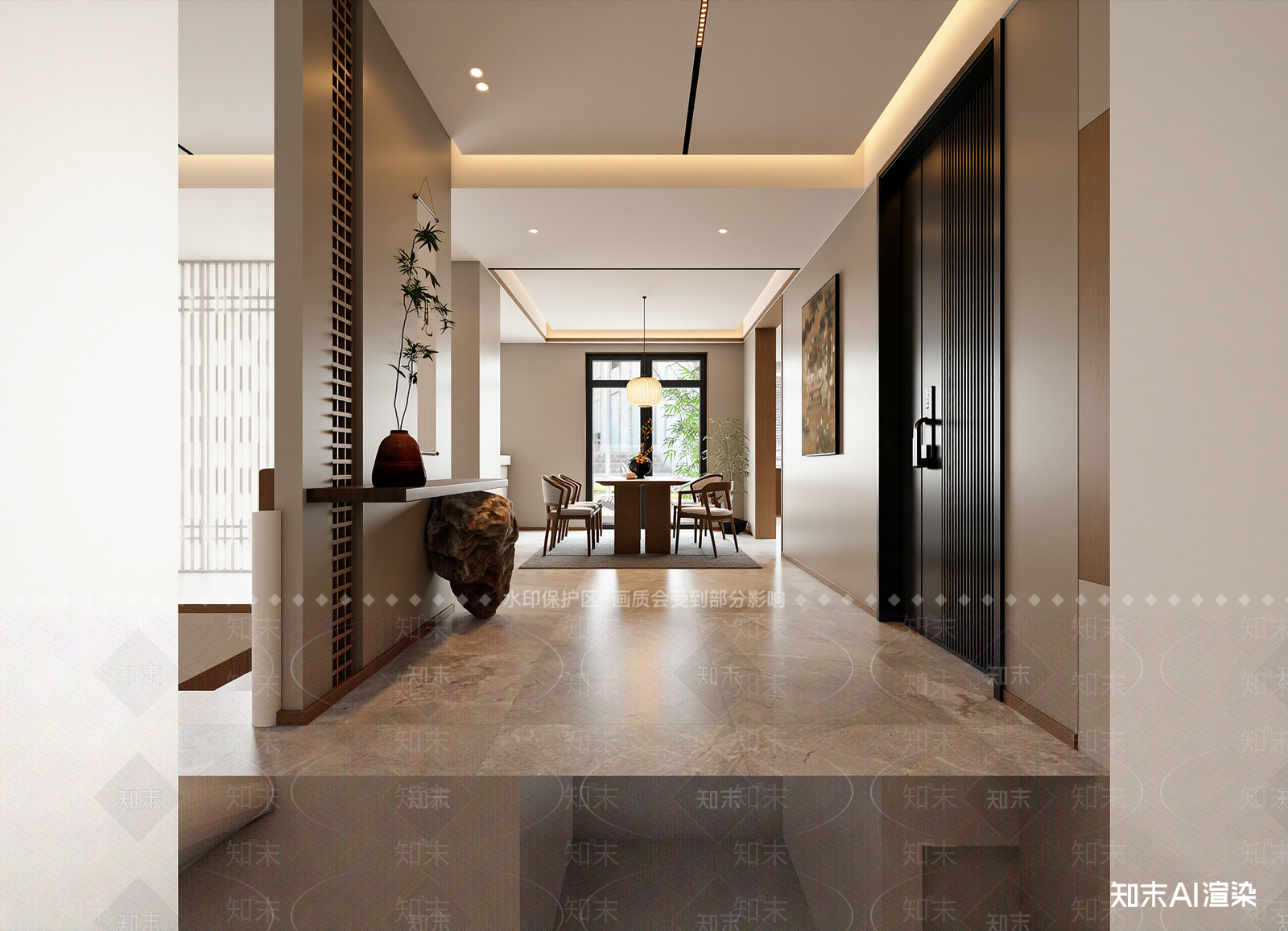 复古客餐厅3D模型下载【ID:1214988303】