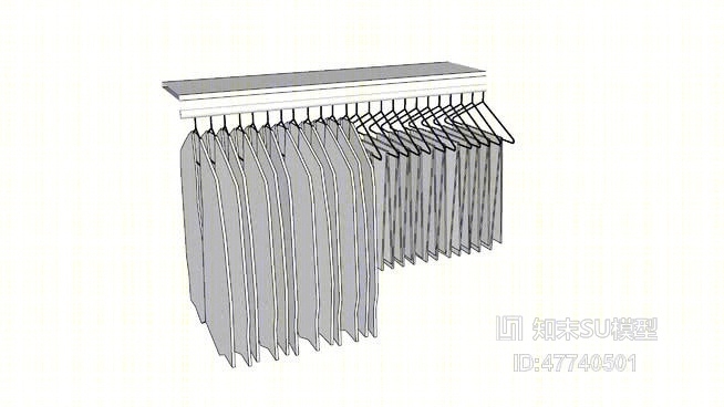 衣架SU模型下载【ID:47740501】