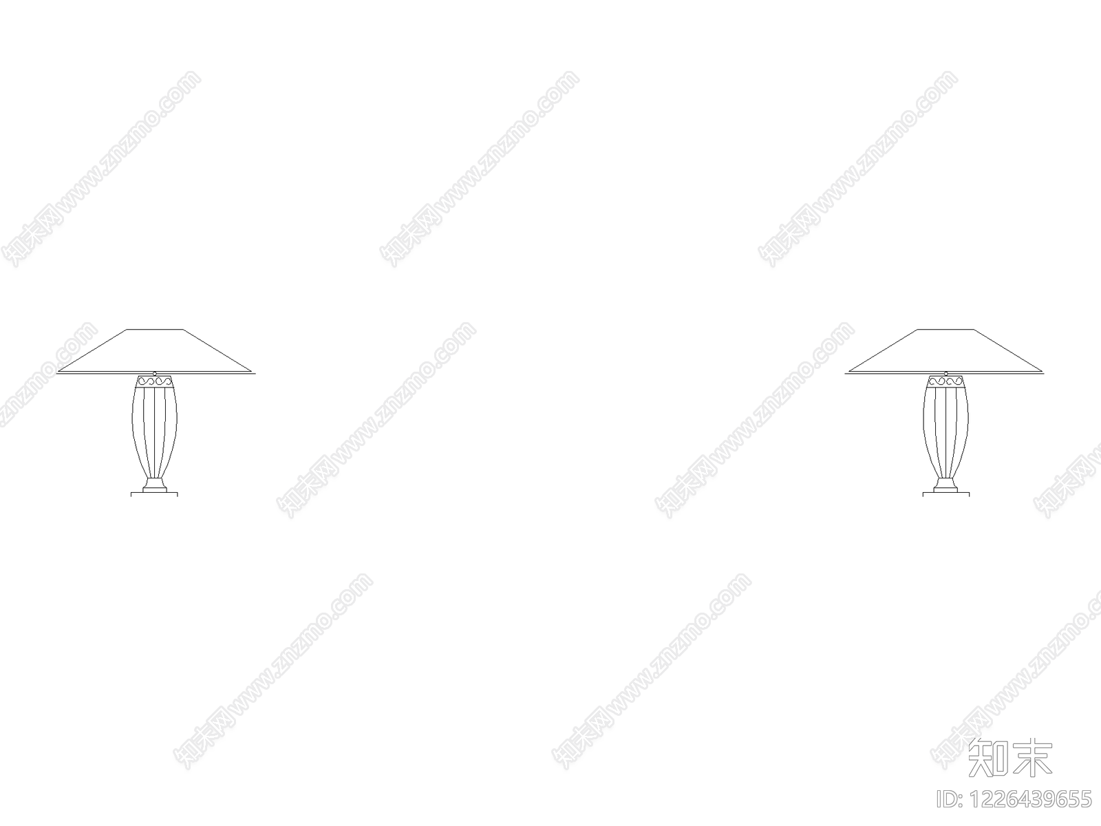 灯具图块cad施工图下载【ID:1226439655】