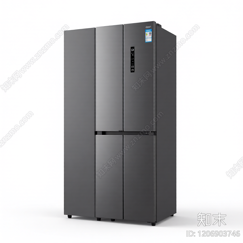 四门冰箱模型3D模型下载【ID:1206903746】