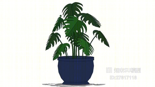 盆栽SU模型下载【ID:117865827】