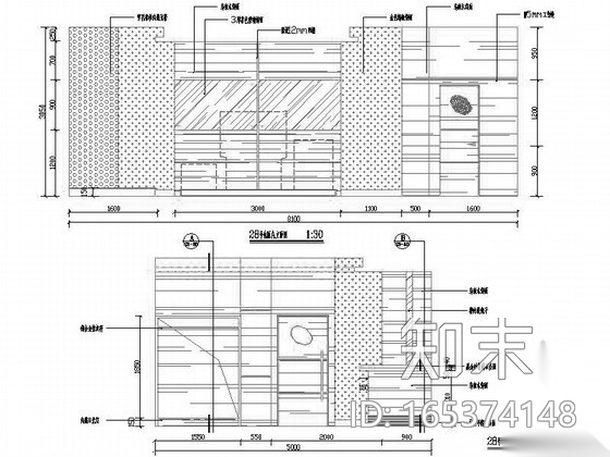 某大型钱柜KTV室内装修图施工图下载【ID:165374148】