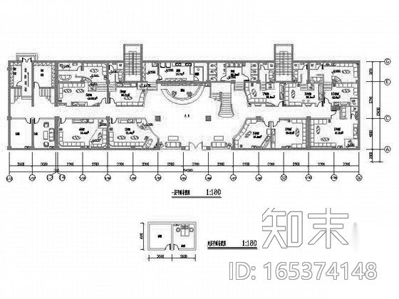 某大型钱柜KTV室内装修图施工图下载【ID:165374148】