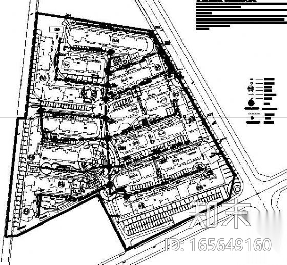 小区室外弱电管网设计方案与图纸施工图下载【ID:165649160】