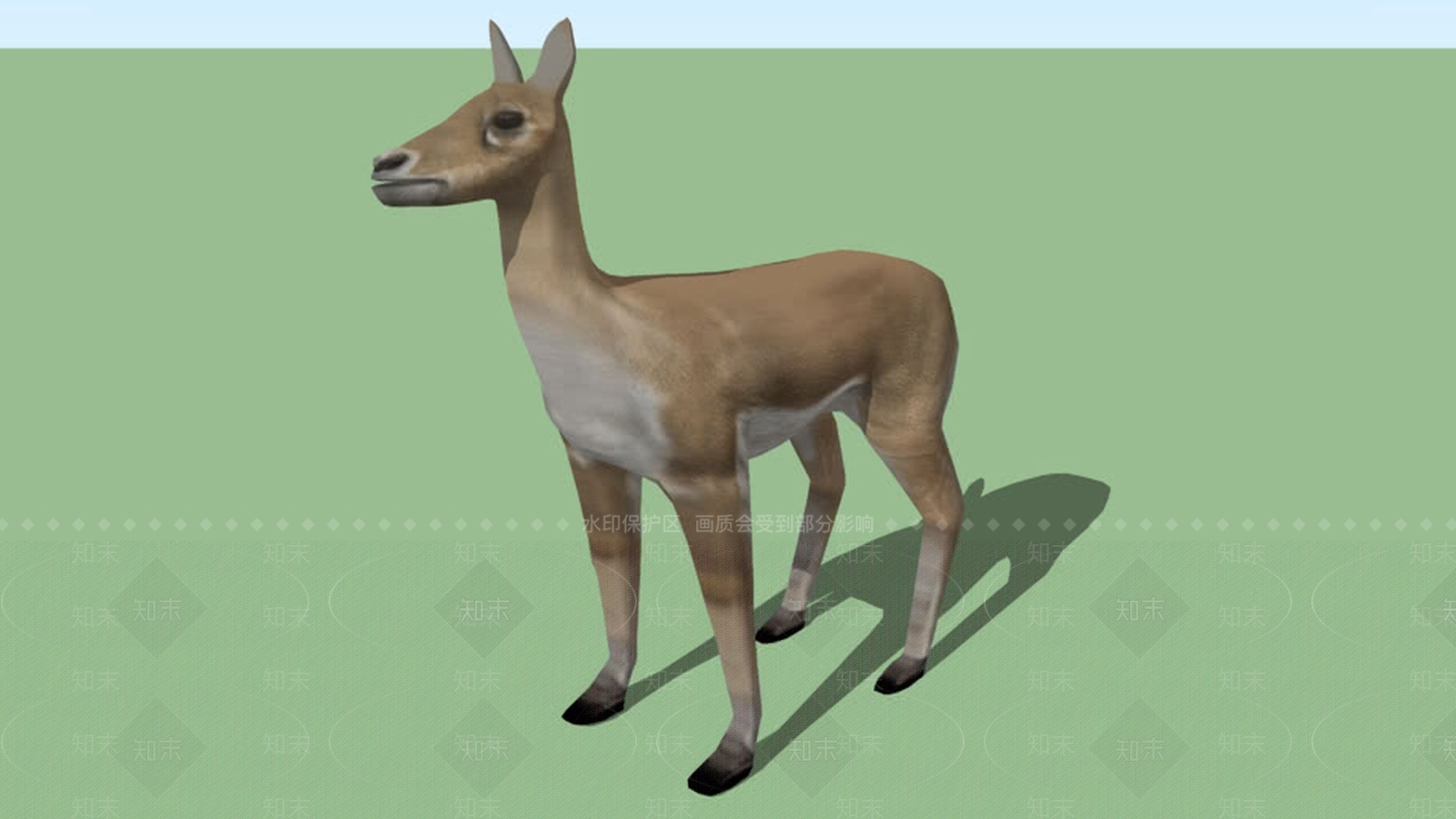 鹿SU模型下载【ID:1162968826】