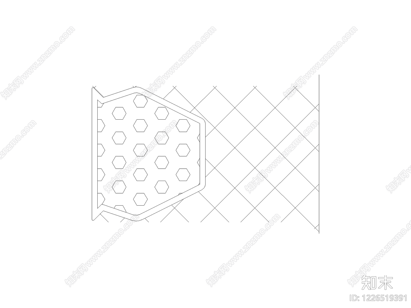 办公空间设计模块cad施工图下载【ID:1226519391】