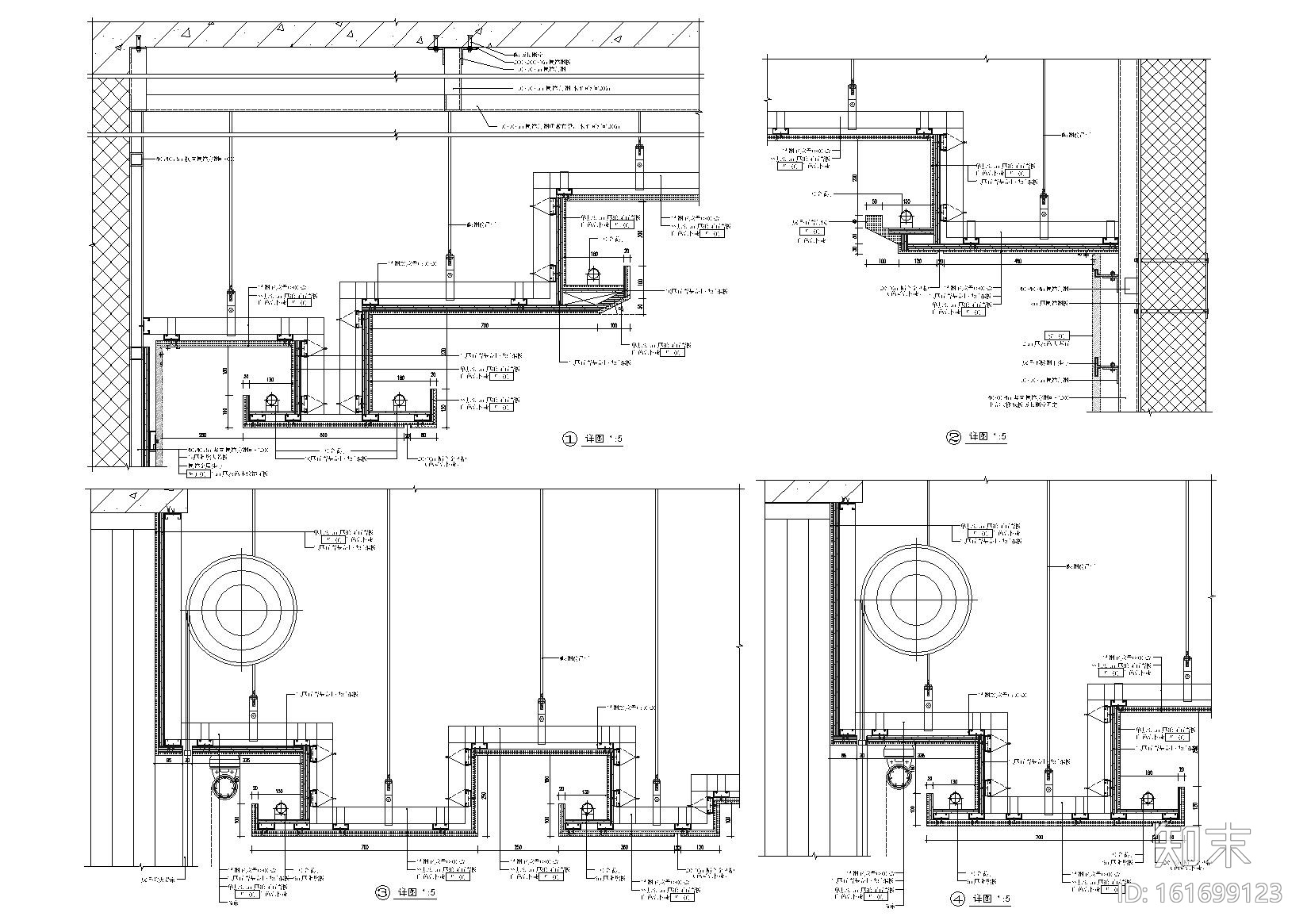 [重庆]云阳商会大厦云阳酒店装饰设计施工图cad施工图下载【ID:161699123】