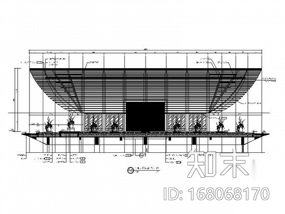 [海南]独特船屋餐厅室内装修图（含实景）cad施工图下载【ID:168068170】