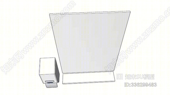 浴室的镜子SU模型下载【ID:336299483】