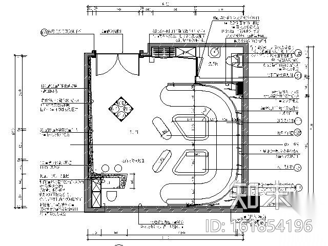 国际娱乐会所VIP房施工图cad施工图下载【ID:161854196】