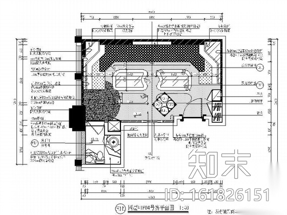 [温州]某KTV俱乐部装饰图cad施工图下载【ID:161826151】