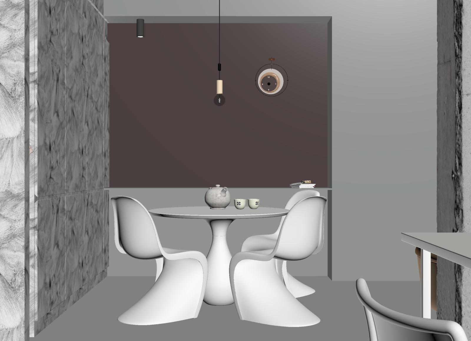 现代茶馆3D模型下载【ID:1214287342】