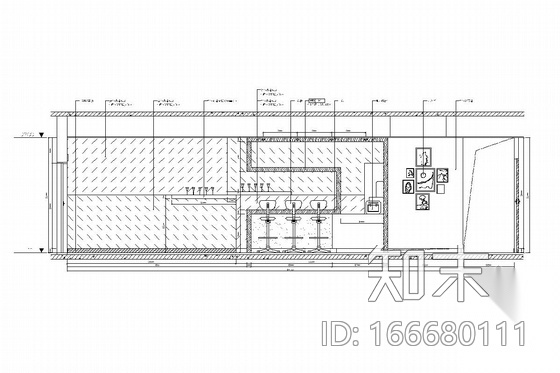 [北京]网络通讯设备安全科技有限公司办公室装修图cad施工图下载【ID:166680111】