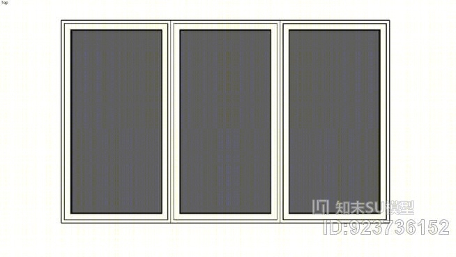 完整的木材UrTrx窗框3359SU模型下载【ID:923736152】