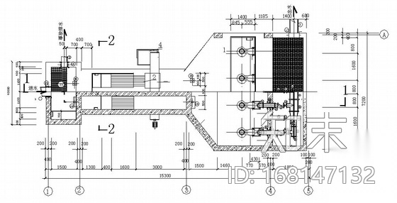 排水泵站全套工艺施工图cad施工图下载【ID:168147132】