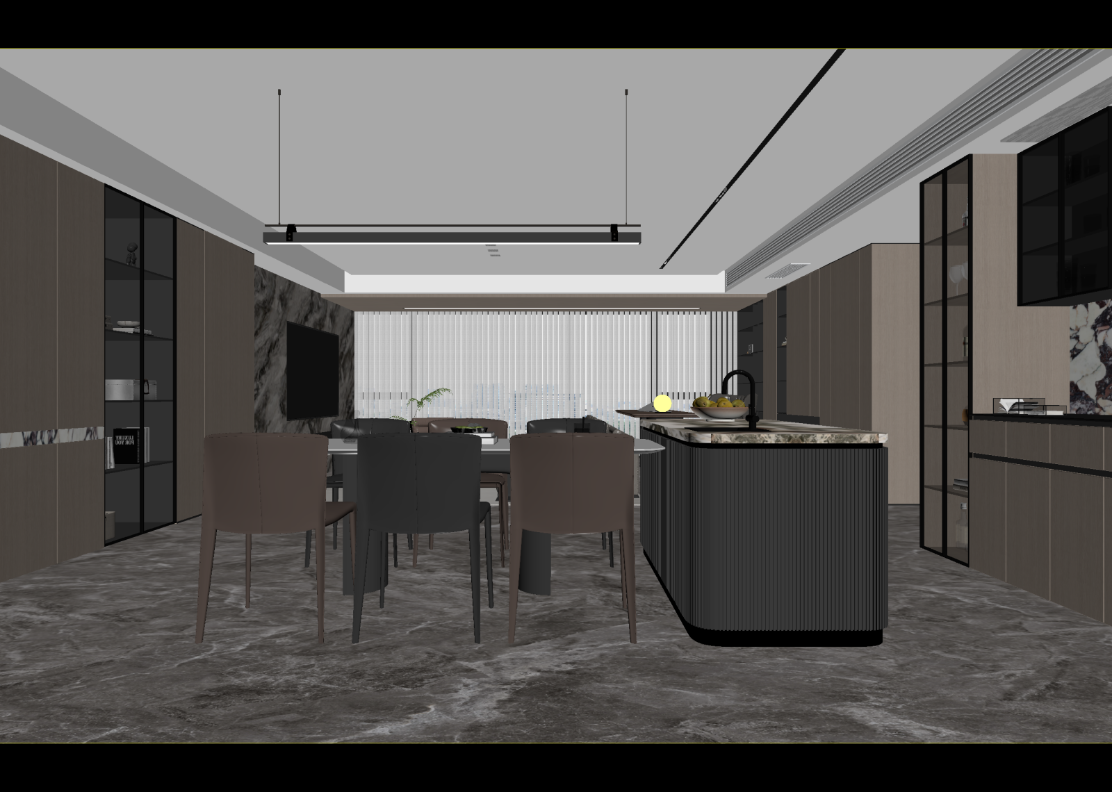 现代其他通用空间3D模型下载【ID:1214809626】