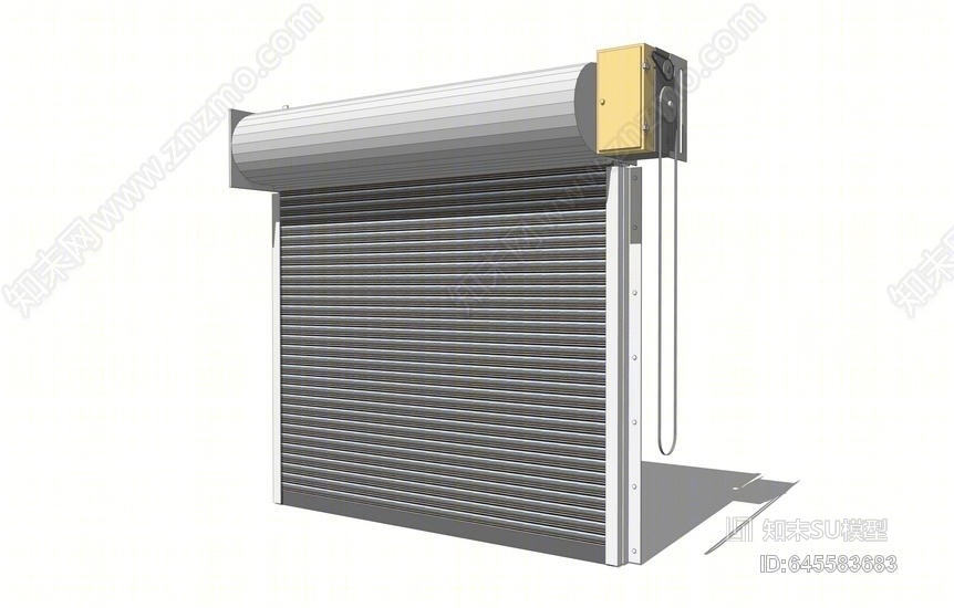 车库门SU模型下载【ID:645583683】