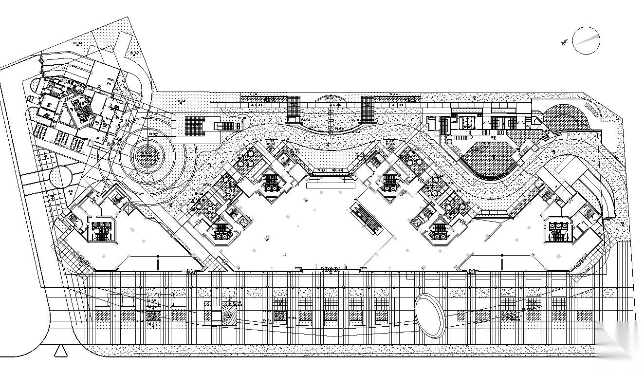 [广东]深圳市聽濤花園居住区景观施工图设计（CAD+40个文...施工图下载【ID:161070117】