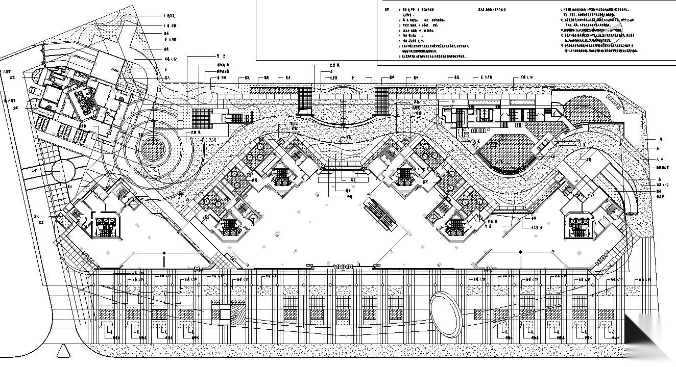 [广东]深圳市聽濤花園居住区景观施工图设计（CAD+40个文...施工图下载【ID:161070117】