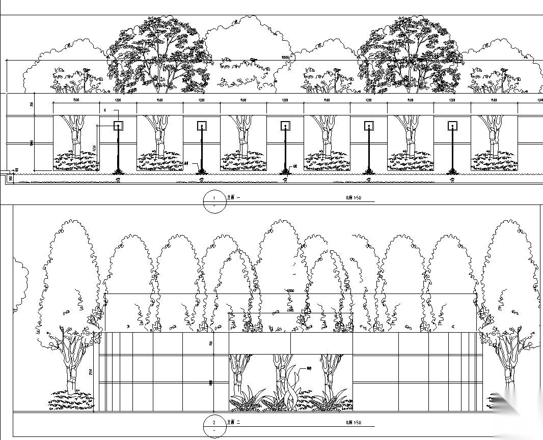 [广东]深圳市聽濤花園居住区景观施工图设计（CAD+40个文...施工图下载【ID:161070117】