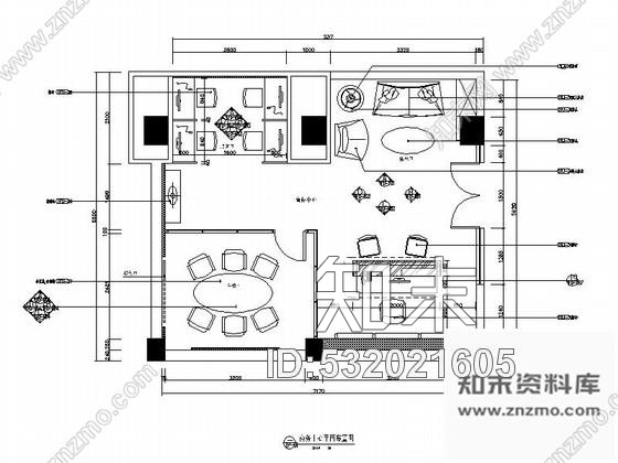 施工图江苏大型欧式华丽酒店商务中心施工图cad施工图下载【ID:532021605】