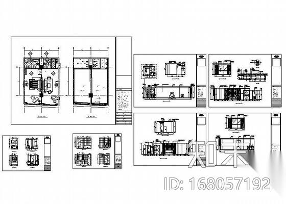 国际大酒店套房设计图Ⅱ施工图下载【ID:168057192】