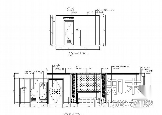 国际大酒店套房设计图Ⅱcad施工图下载【ID:168057192】