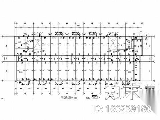 四层框架结构施工图下载【ID:166239180】