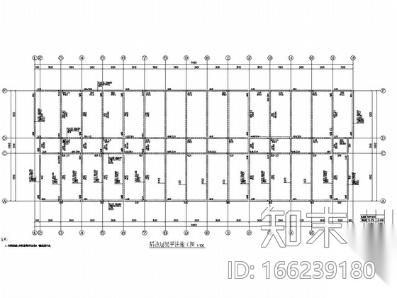 四层框架结构施工图下载【ID:166239180】