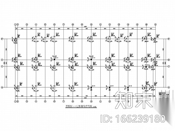 四层框架结构施工图下载【ID:166239180】