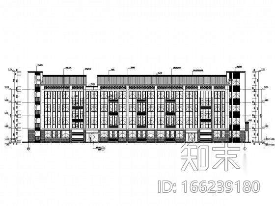 四层框架结构施工图下载【ID:166239180】