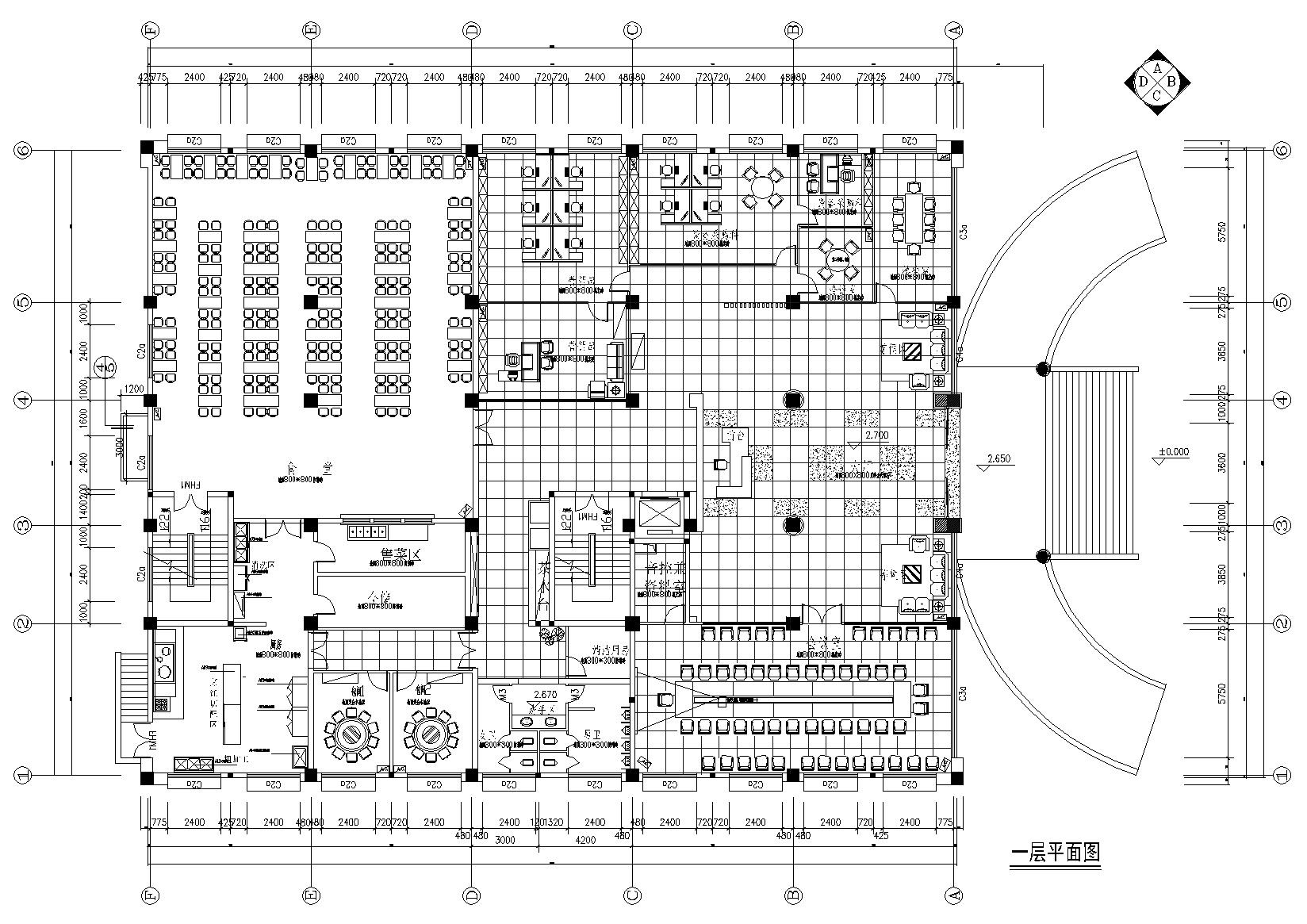 [浙江]宁波可人集团办公大楼施工图+效果图cad施工图下载【ID:967133047】