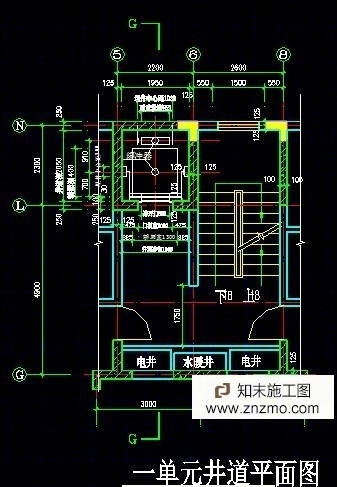 电梯间及井道详图cad施工图下载【ID:36947861】