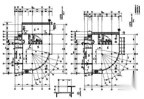 某酒店建施图cad施工图下载【ID:151521130】