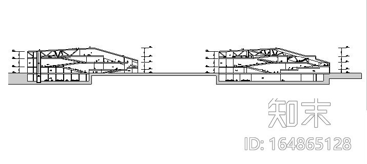 [深圳]高层折起虚空体量美术馆设计方案文本（含多媒体...施工图下载【ID:164865128】