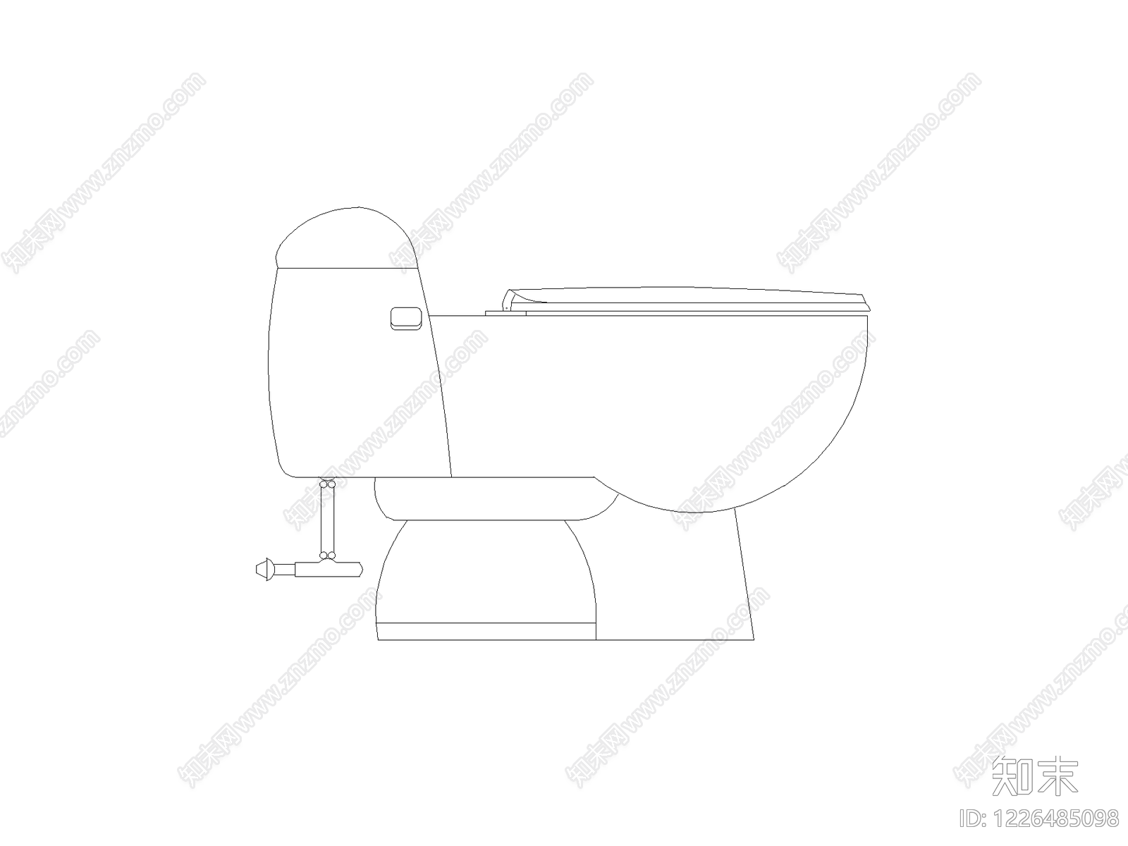 卫浴设施cad施工图下载【ID:1226485098】