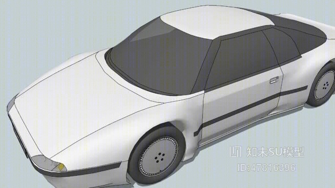 跑车SU模型下载【ID:517866117】