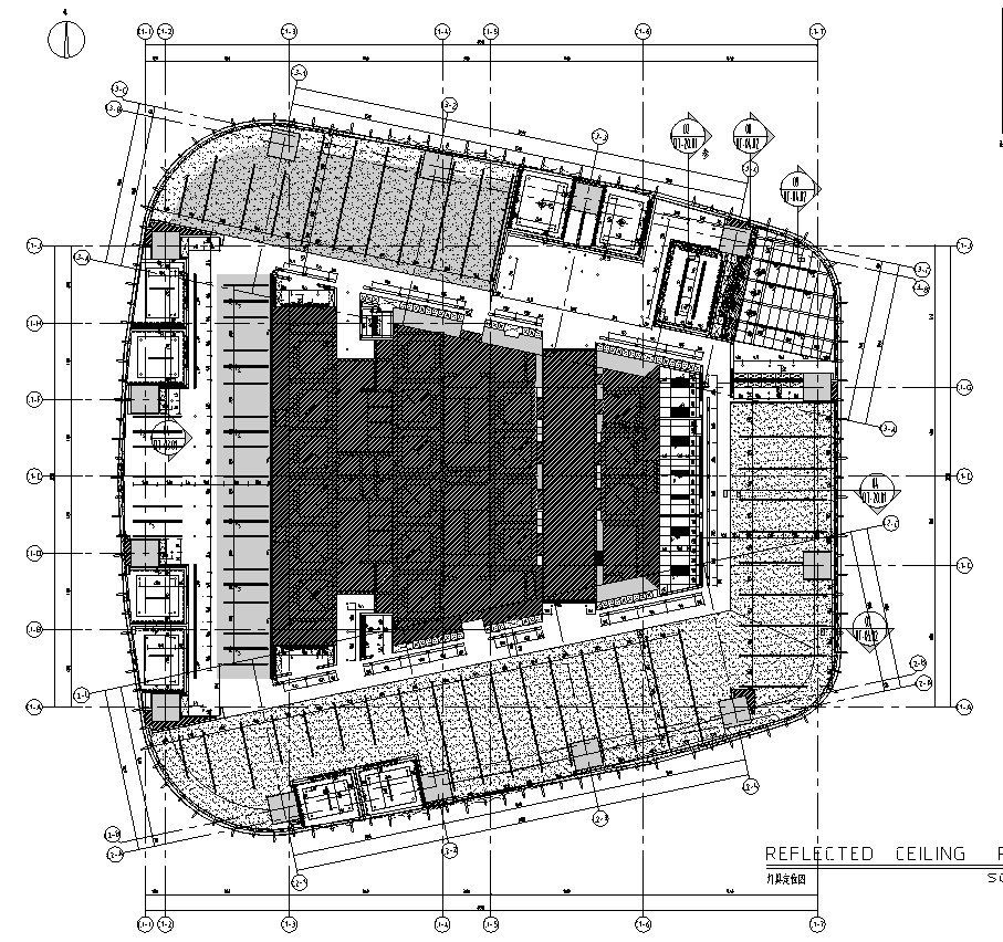 [广东]深圳华润置地办公室施工图_附效果图施工图下载【ID:967178006】