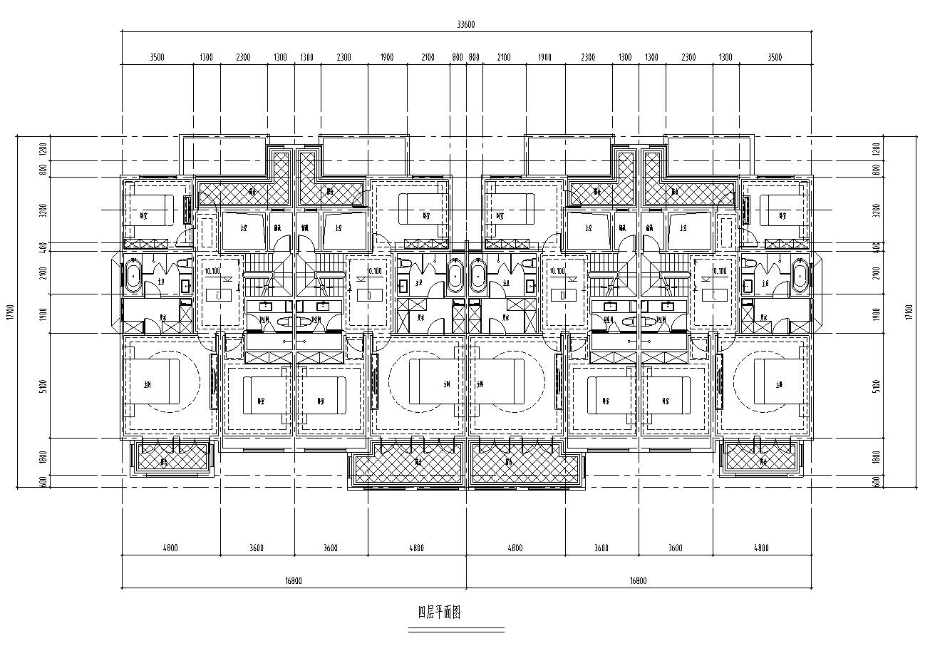 [浙江]九龙仓君廷-钱江经济居住区建筑施工图设计（乔...cad施工图下载【ID:167519123】