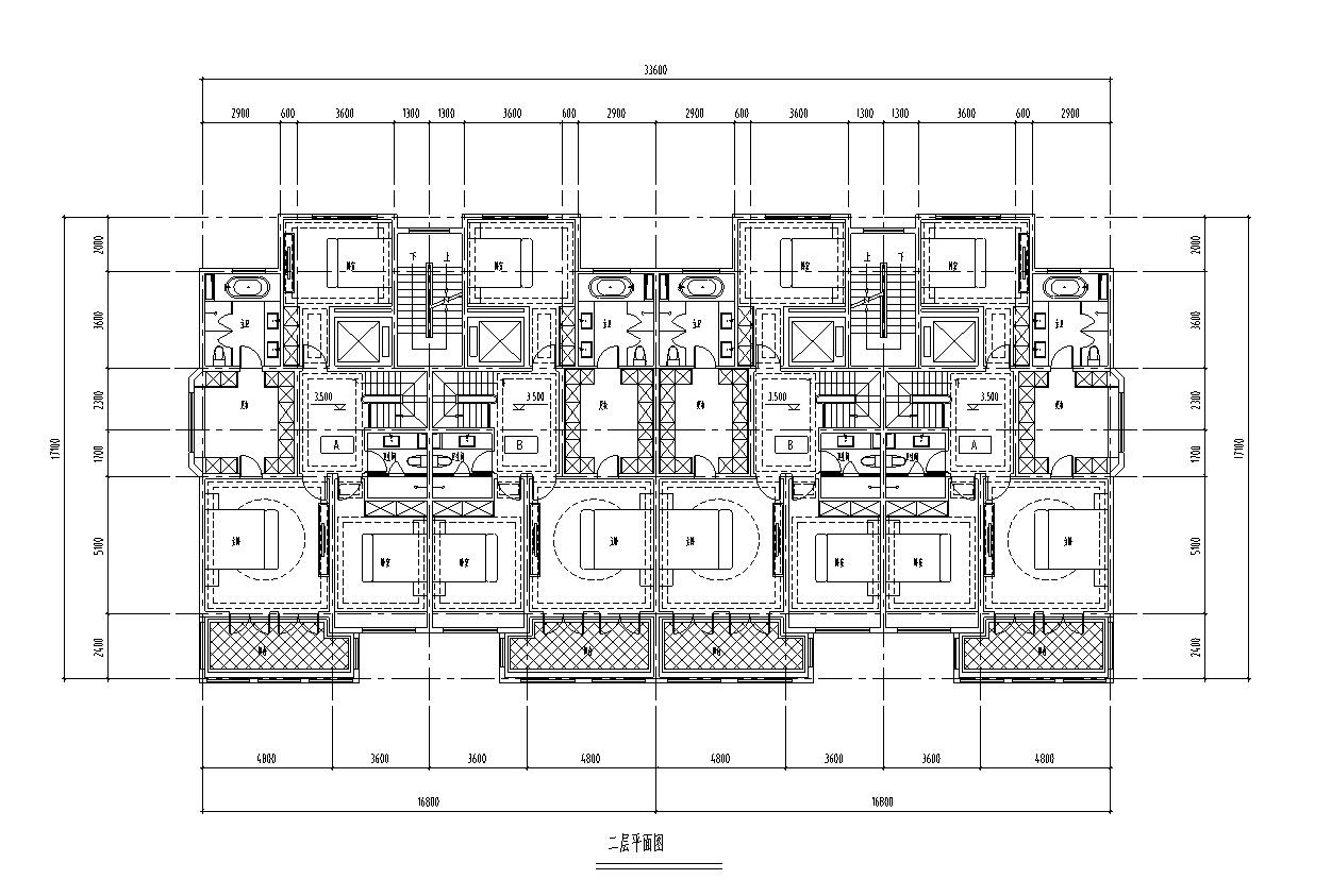 [浙江]九龙仓君廷-钱江经济居住区建筑施工图设计（乔...cad施工图下载【ID:167519123】