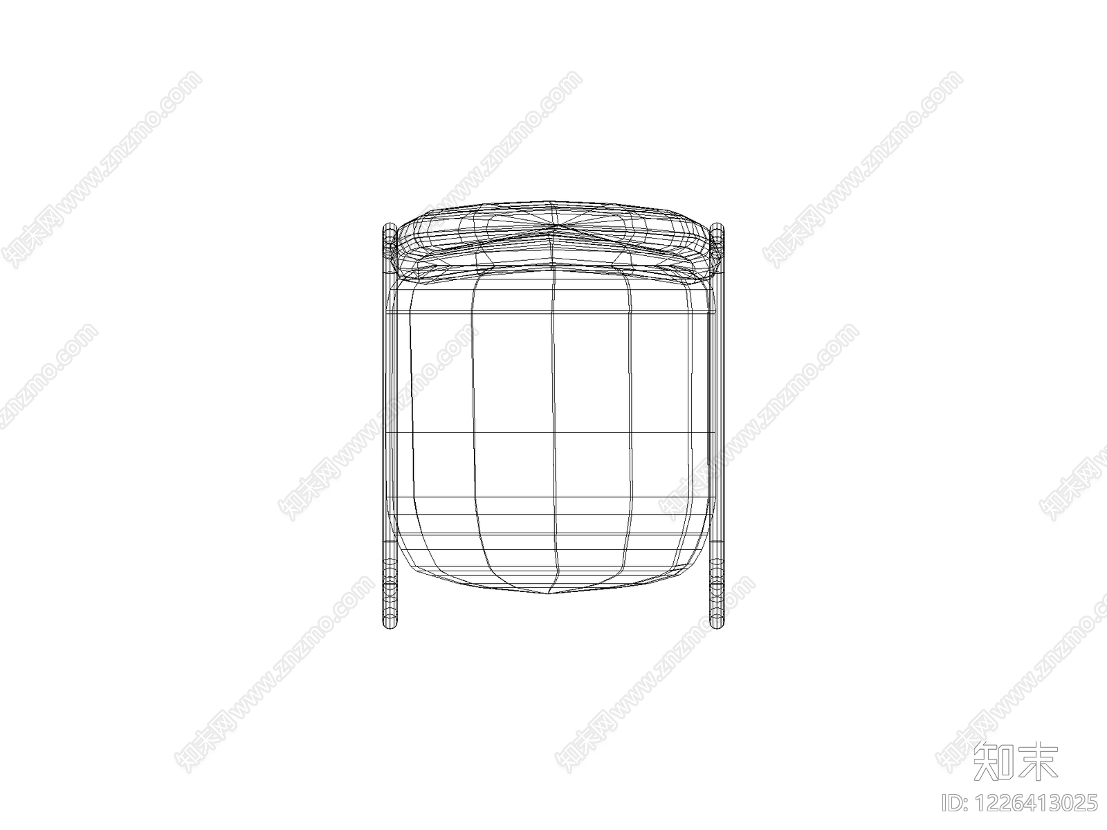 现代椅子CAD图纸