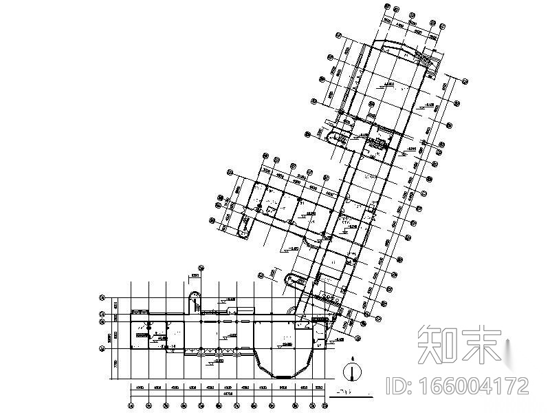 [上海]某中学校舍修缮工程图（装饰及水电）cad施工图下载【ID:166004172】