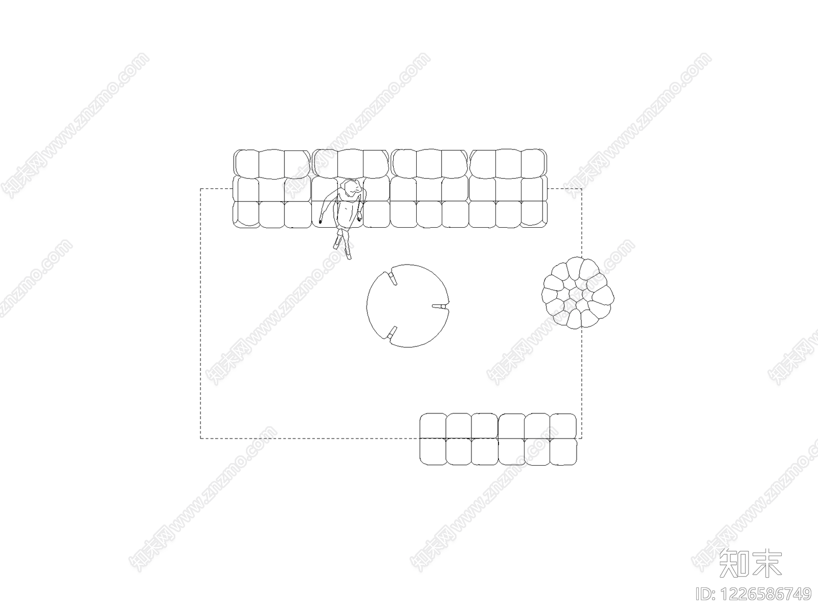 现代家装图库CAD图纸