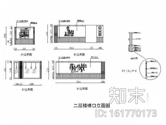 [青岛]意式风格咖啡厅装修施工图cad施工图下载【ID:161770173】