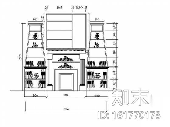 [青岛]意式风格咖啡厅装修施工图cad施工图下载【ID:161770173】