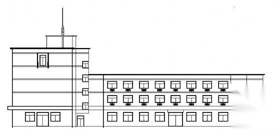 办公综合楼建筑施工图cad施工图下载【ID:151465124】