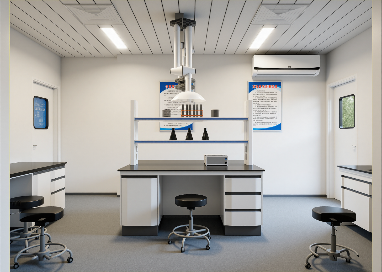 现代实验室3D模型下载【ID:1214732454】