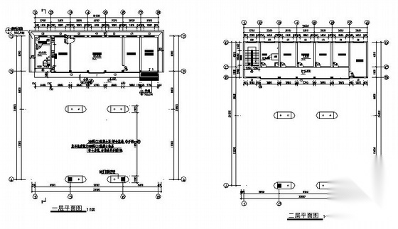 某加油站建筑施工图cad施工图下载【ID:151684186】