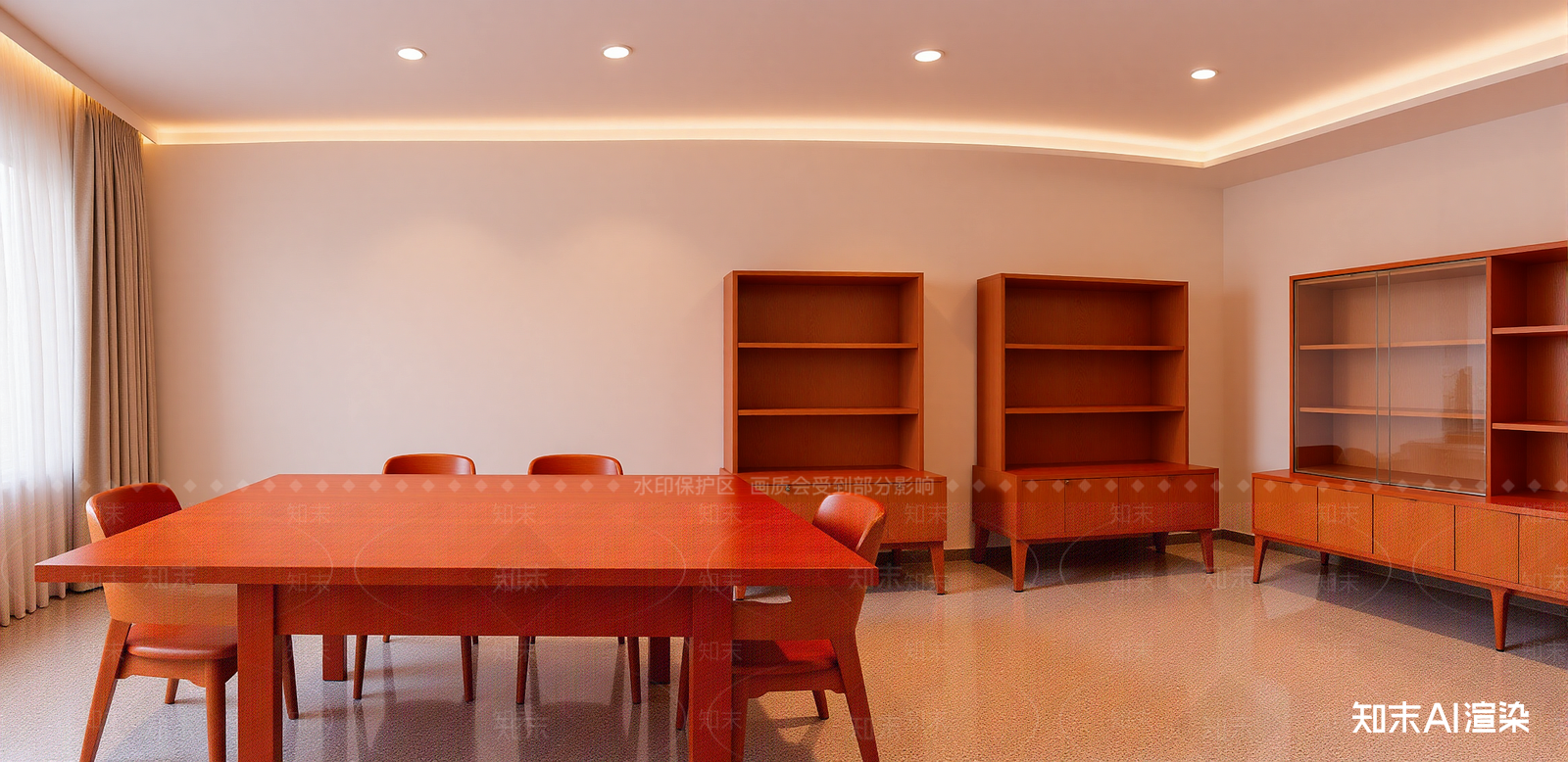 现代党建室SU模型下载【ID:1216072152】