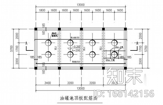 [济南]砖混结构加油站结构施工图（条形基础）cad施工图下载【ID:168142156】